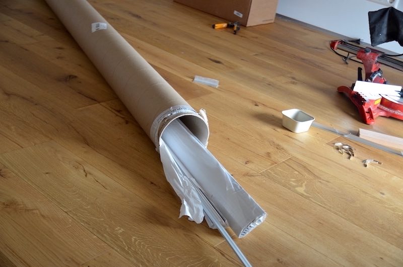 Versand von Sockelleisten